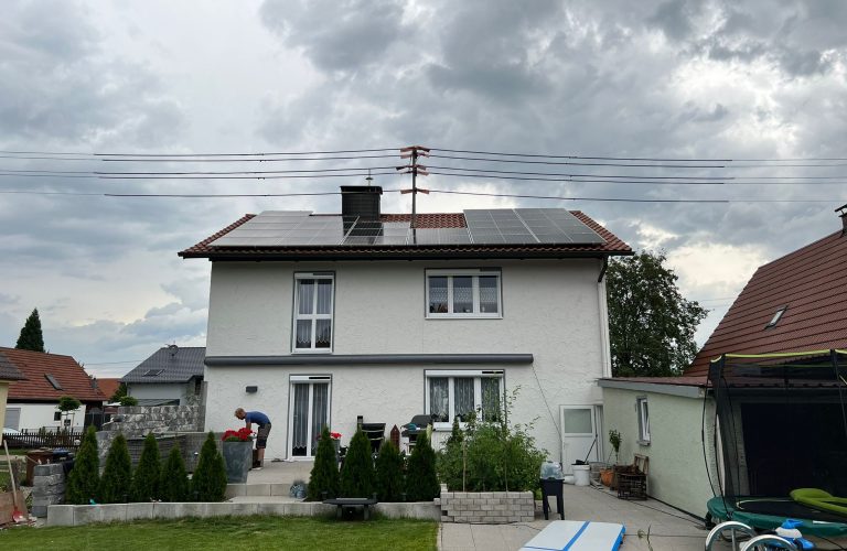 Foto von Photovoltaikanlage Kundenprojekt Allgäu